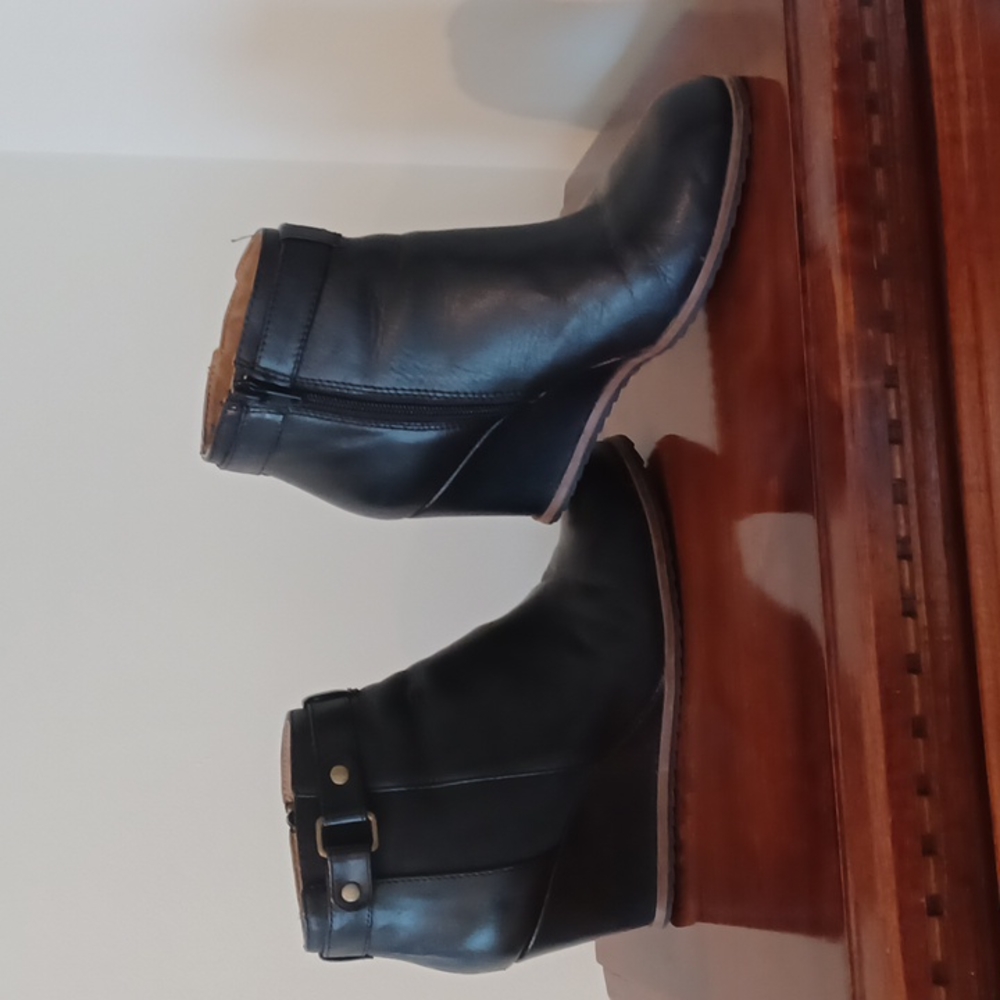 Genuine Leather ankle booties
